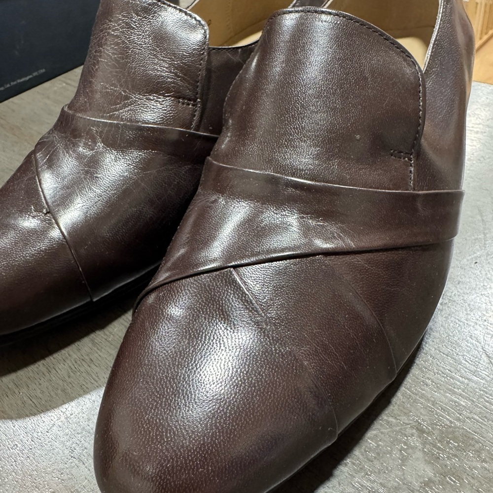 Elegant Brown Leather Men's Shoes